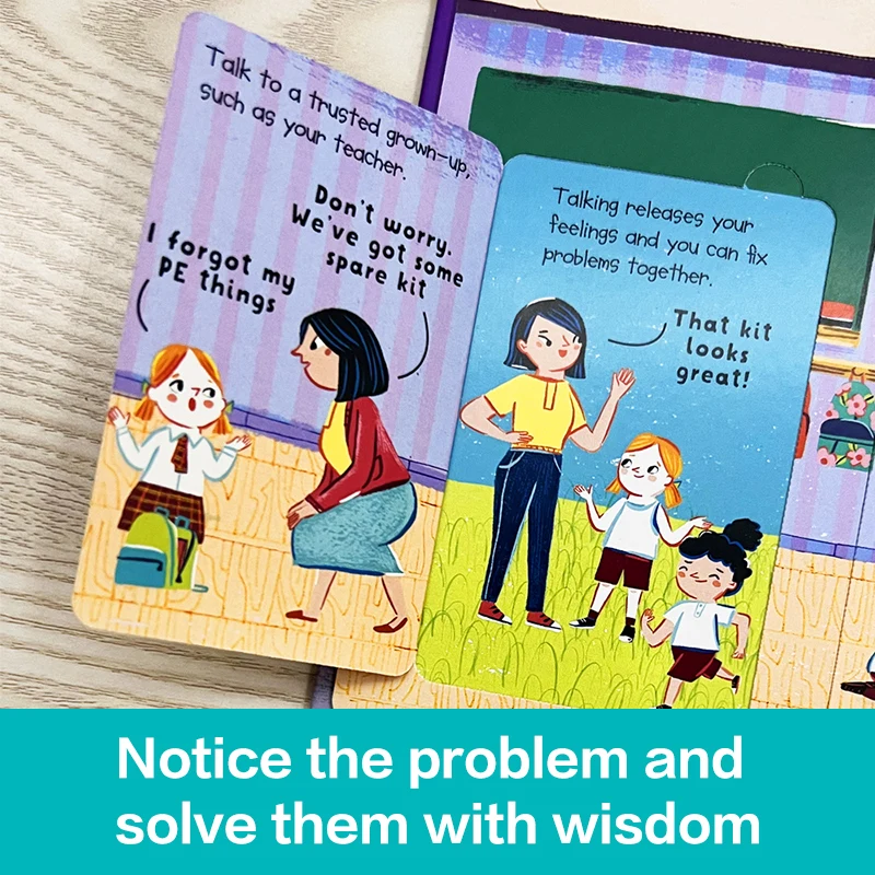 Stay Safe (Revealing Security) Children's Security Activities Popular Science Fun Pictures Flip Book Early Education Puzzle Picture Book