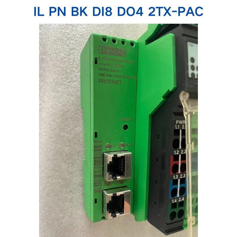 Second-hand test OK PHOENIX modular IL PN BK DI8 DO4 2TX-PAC  2703994