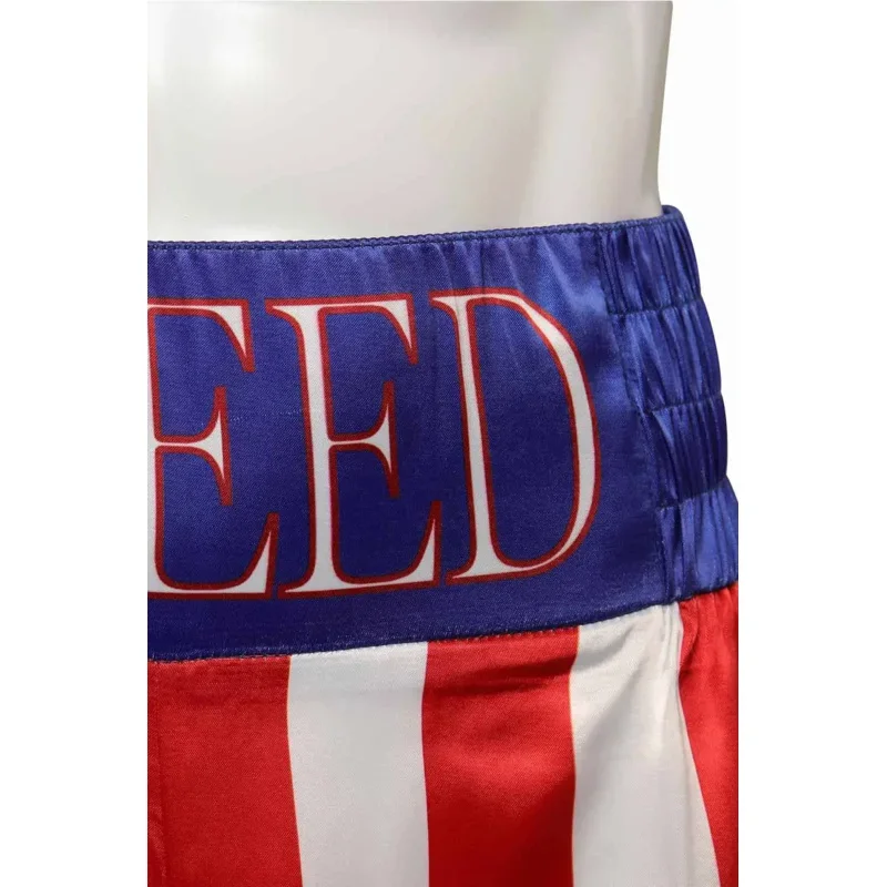 Short de boxe Adonis Creed pour homme, costume de cosplay, film Creed III, jeu de rôle fantaisie, troncs de gastronomie, pantalon court de sport, salle d'homme, SN88