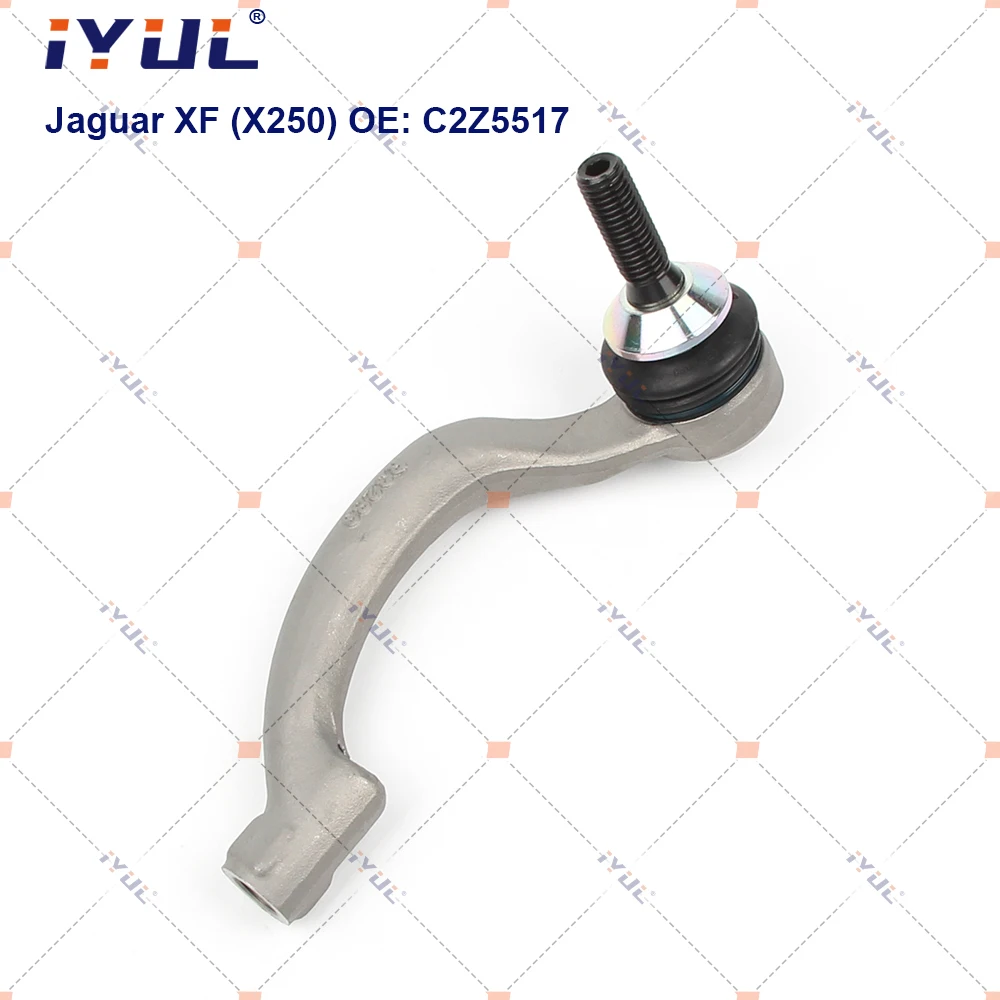 Front Axle Outer Steering Tie Rod Ends Ball Joint For Jaguar XF X250 XJ X350 S-TYPE CCX C2Z5518 C2Z5517