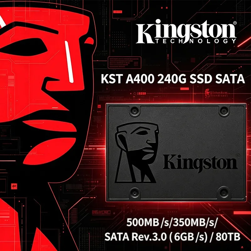 Kingston SSD Internal Solid State Drive A400 960GB 480GB 240GB 120GB 2.5 Inch SSDs SATA III HDD Hard Disk for Laptop Desktop PC