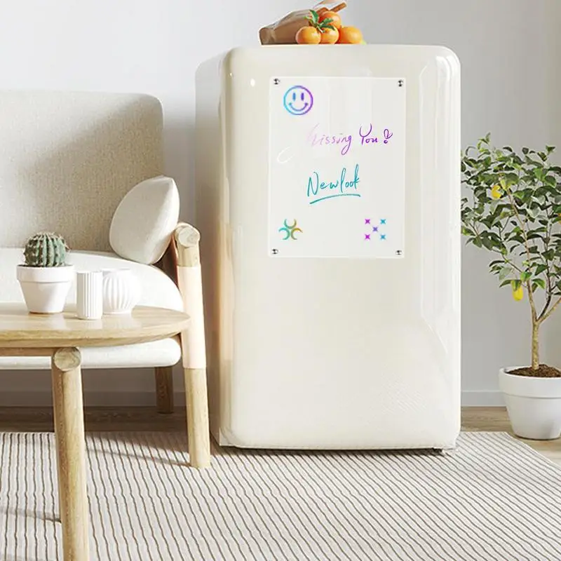 냉장고용 주간 건조 지우기 보드, 아크릴 마그네틱 건조 지우기 플래너, 데스크탑 화이트 보드, 캘린더 일정 보드, 15x11 인치