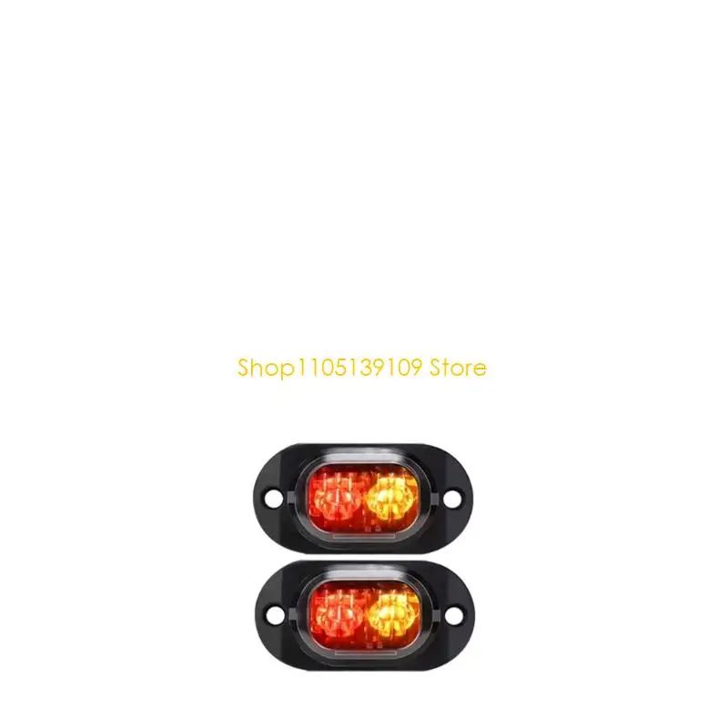 مقاوم للماء 12V-24V Truck Truck Strips Light ABS PC Design #2