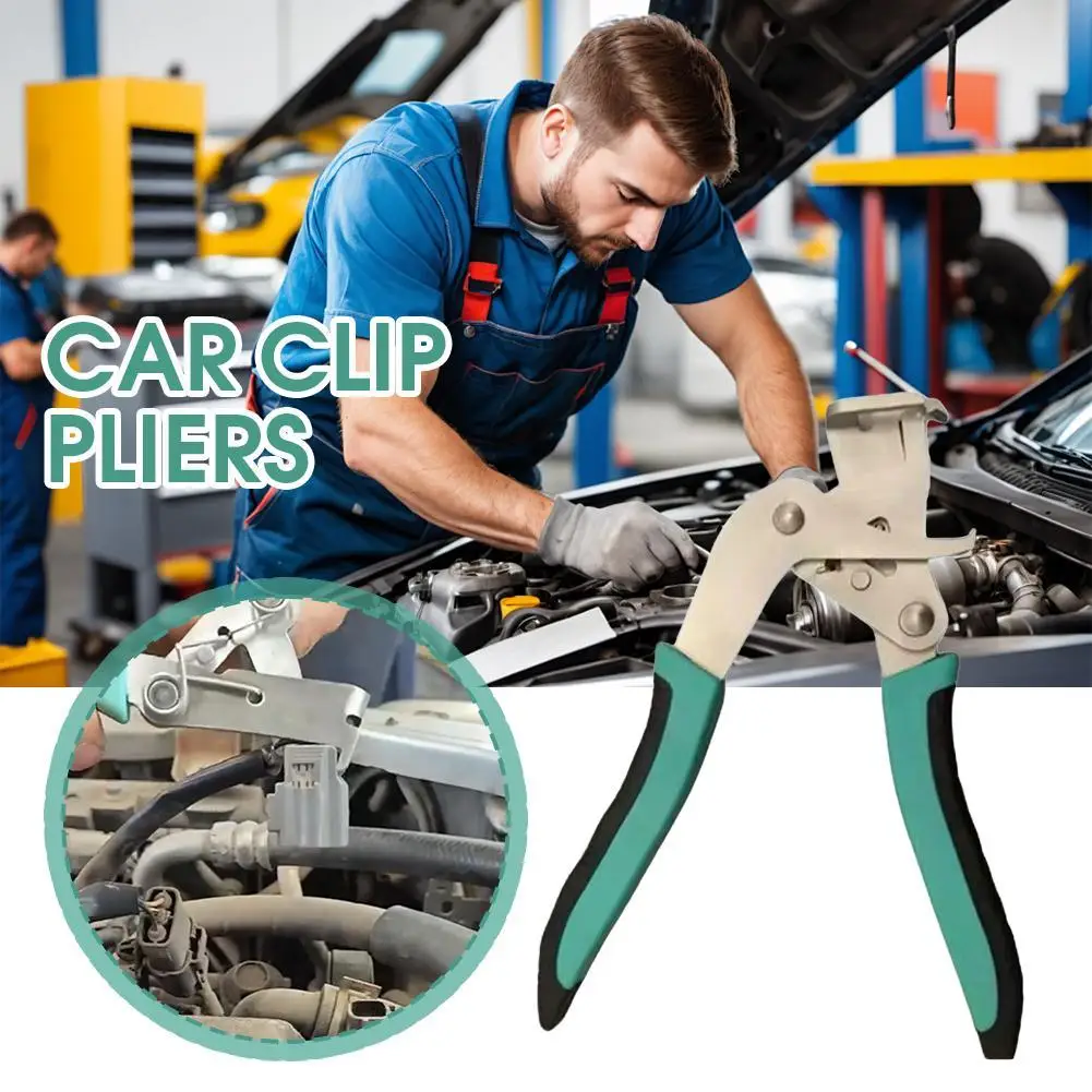 Pince à Clip pour voiture, outils de démontage, pince automatique rainurée, mâchoire de Style Radial pour démontage automobile, retrait de Clip de garniture