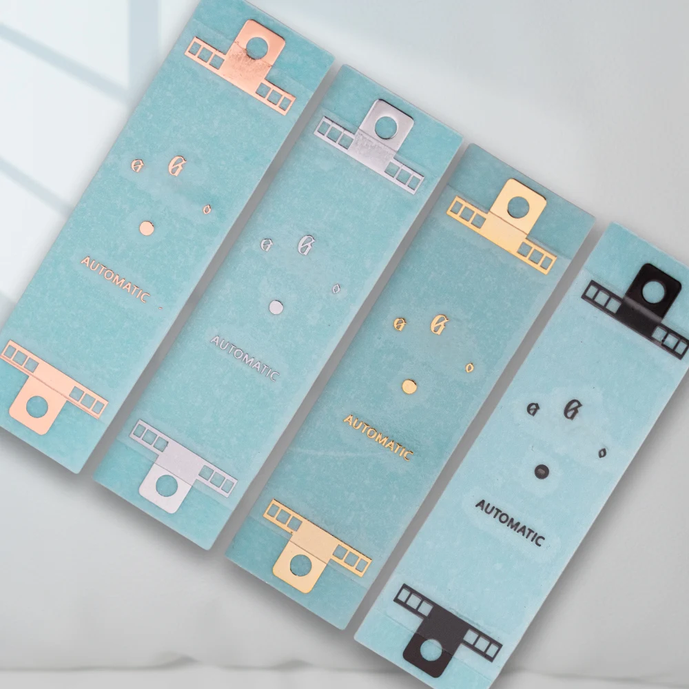 High Quality GS Logo Nickel Copper Metal Sticker Four Colors Repair Tool Applied To The Surface Of 27mm-30mm Dial