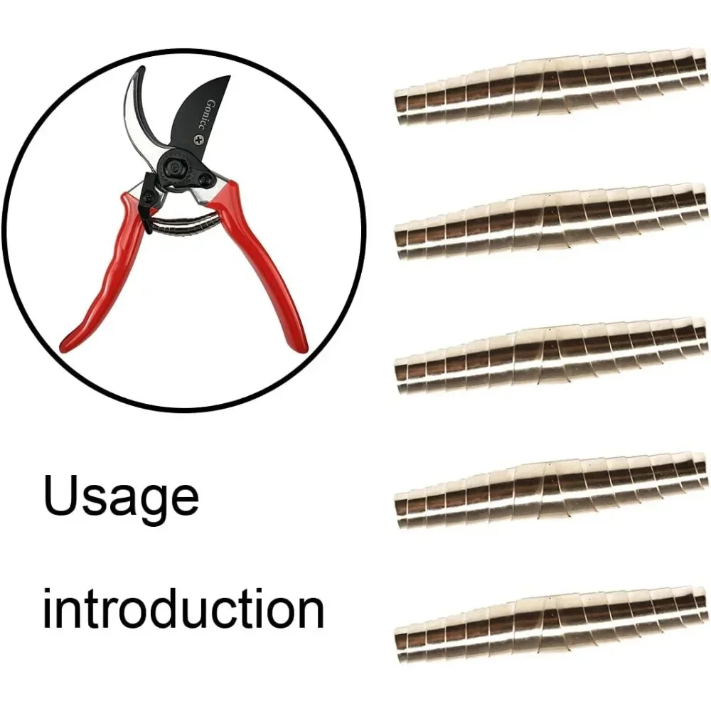 Pruning Shears Spare Spring 1/2PCS Garden Spring for Pruning Shears Grafting Tool Scissors Components Stainless Steel Spring