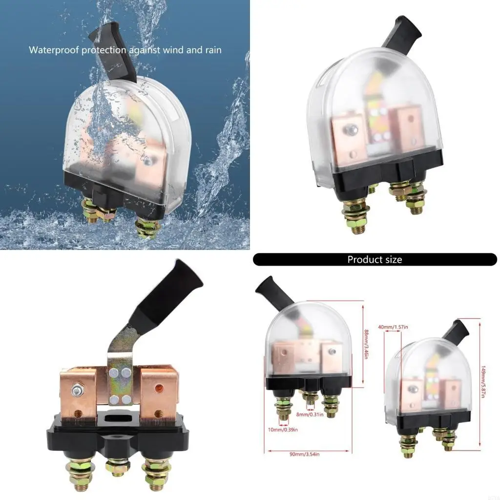 

Battery Switch Robusts Power Shutoff Switch for Boats & Recreational Vehicles D7YA