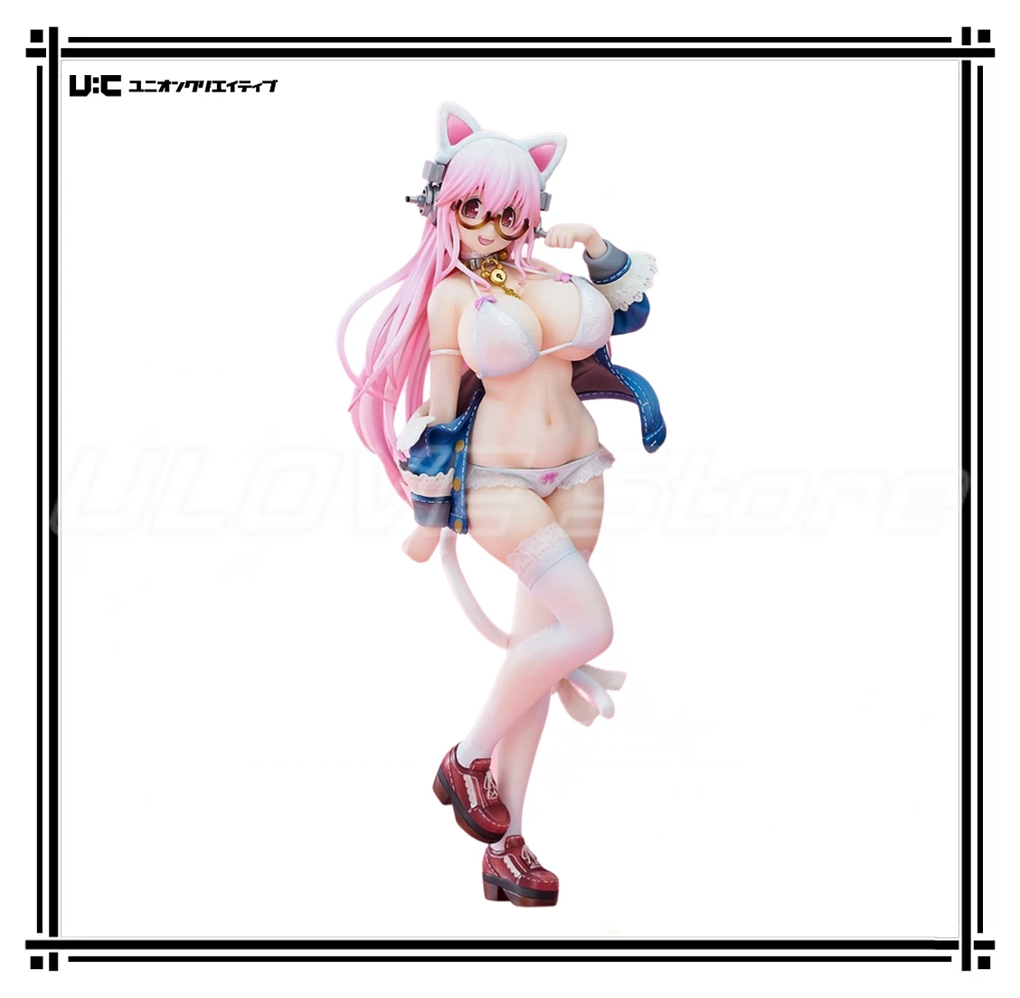 Disponibile Originale UnionCreative Sonicomi SUPER SONICO Figura Modello Collezione di animazione Ornamenti regalo