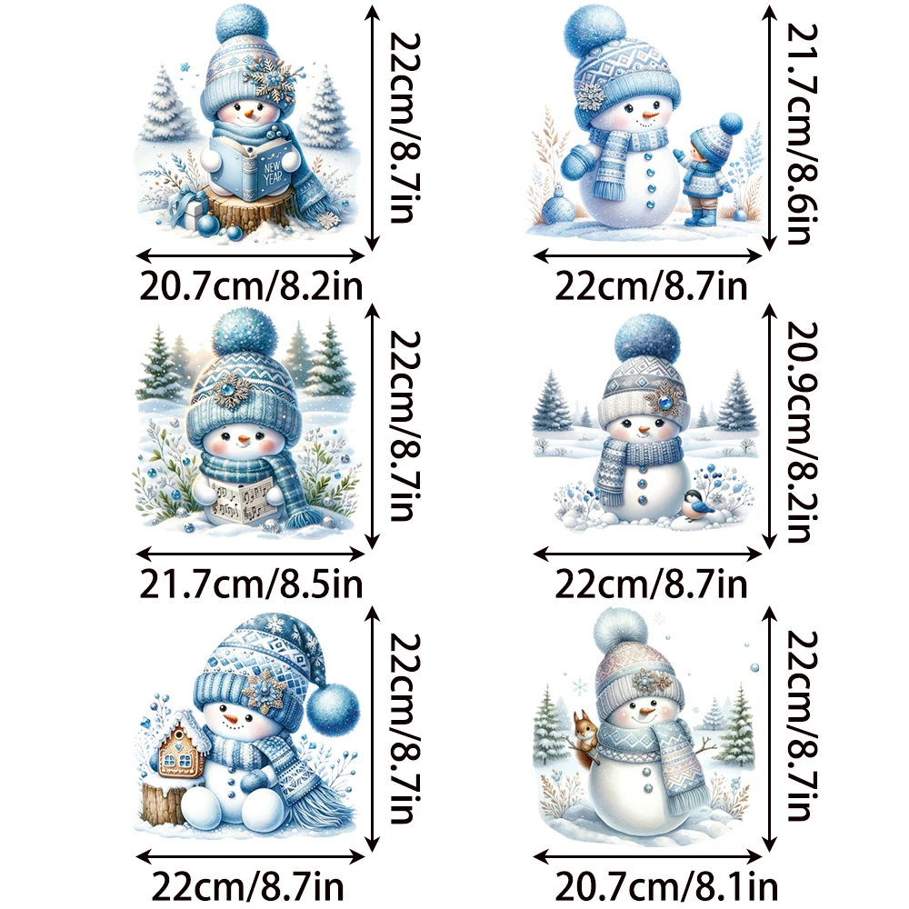 ملصق عيد الميلاد قابل للغسل ، ثلج لطيف ، ملصقا نقل الساخنة ديي ، اكسسوارات الملابس