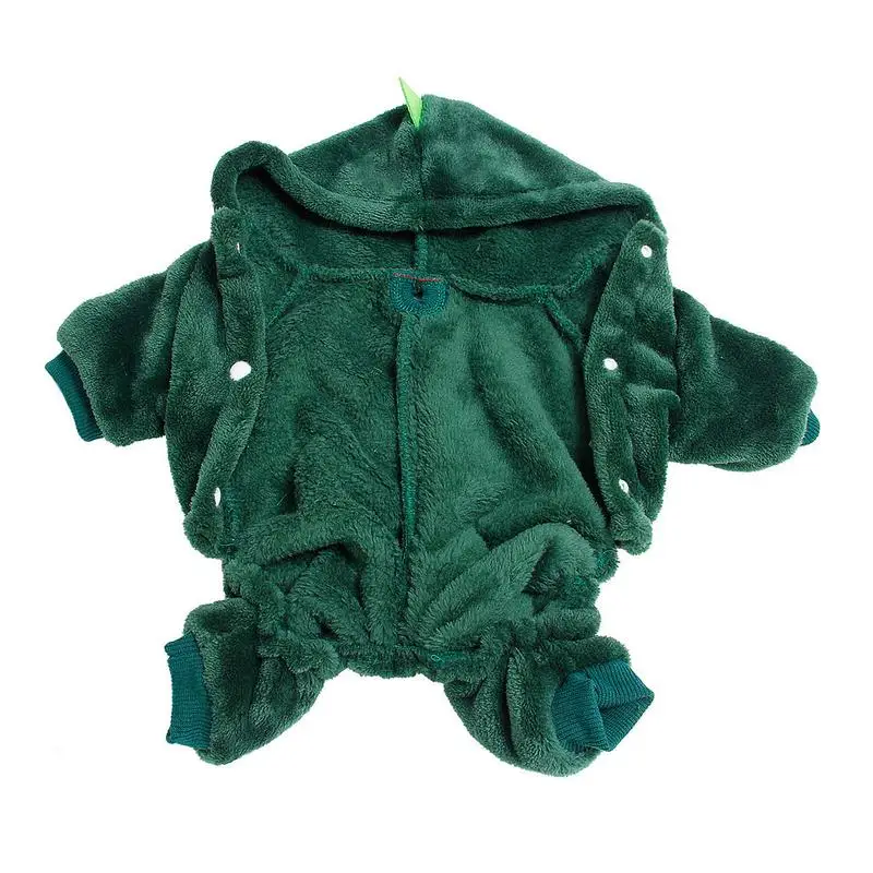 Dog Dinosaur Design Costume Dog Clothes Cat Hoodies Soft Breathable Pet Dinosaur Cosplay Hooded Coat For Medium Small Puppy Cat