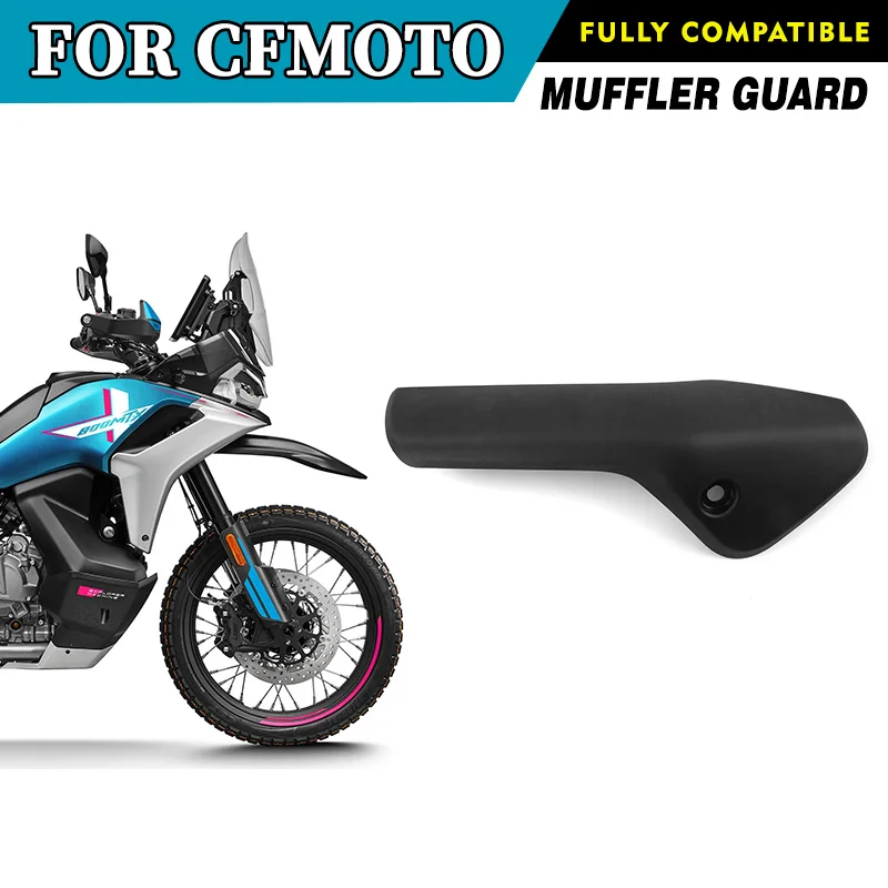 For CFMOTO 800MT-X Muffler Guard Moto Parts CF Moto 800 MT-X Motorcycle Accessories
