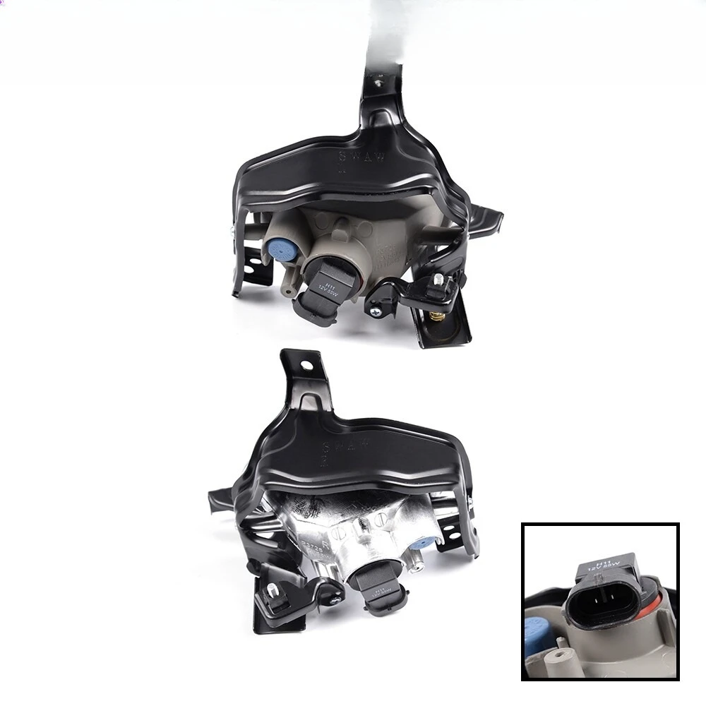 

Fit For 2010-2011 Honda CR-V CRV Clear Bumper Fog Lights Pair + Switch + Wiring