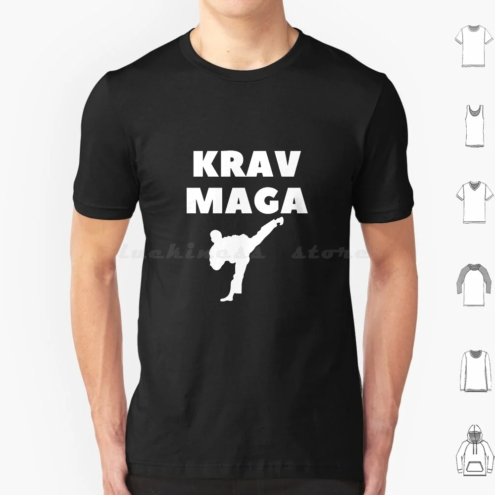 Krav Maga T Shirt 6xl Cotton Cool Tee Israeli Israeli Army Idf Tzahal Israel Defense Forces Martial Arts Kick Kicking Self