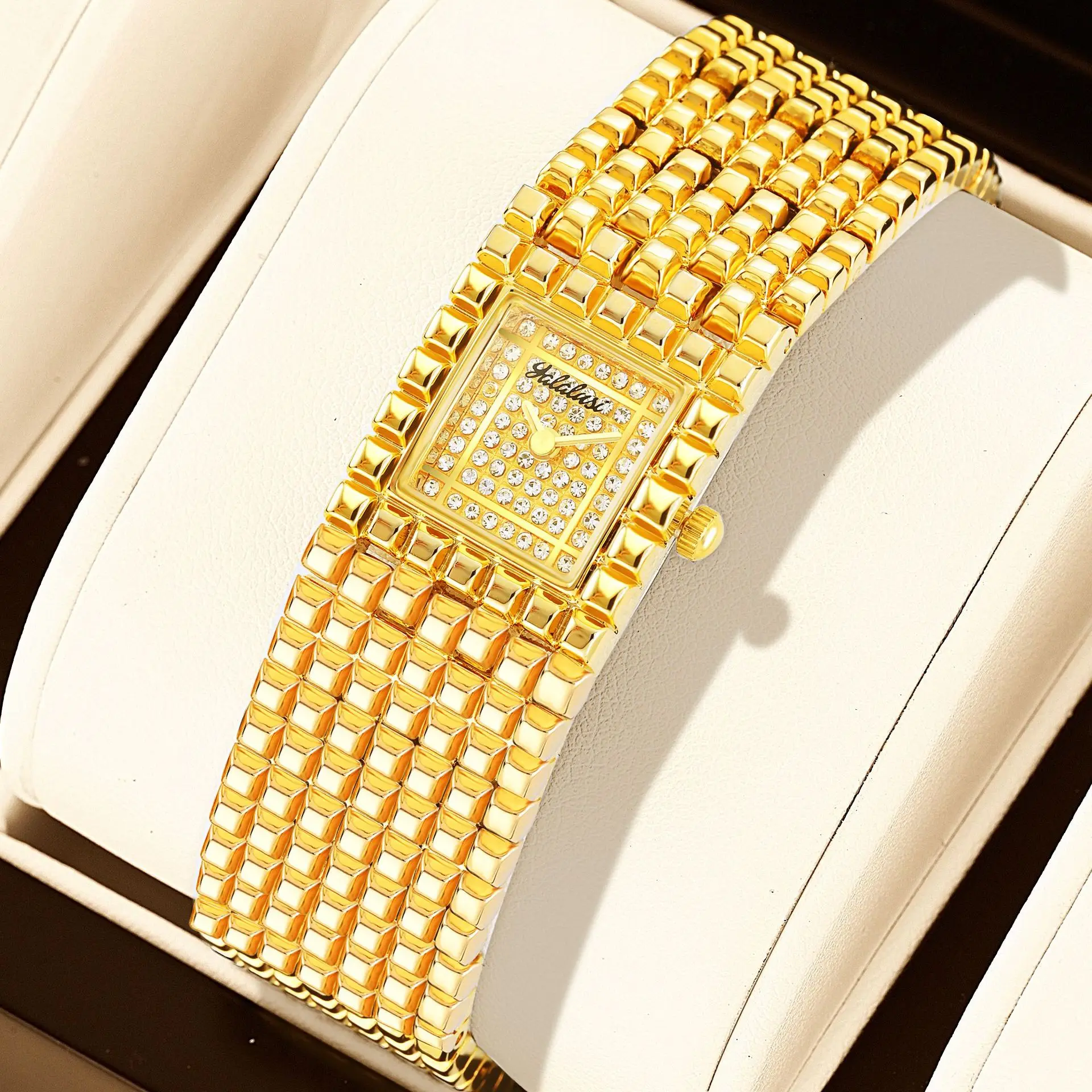 

Yalalusi vintage style, niche, minimalist women's watch, European women's watch, small gold watch, women's quartz watch