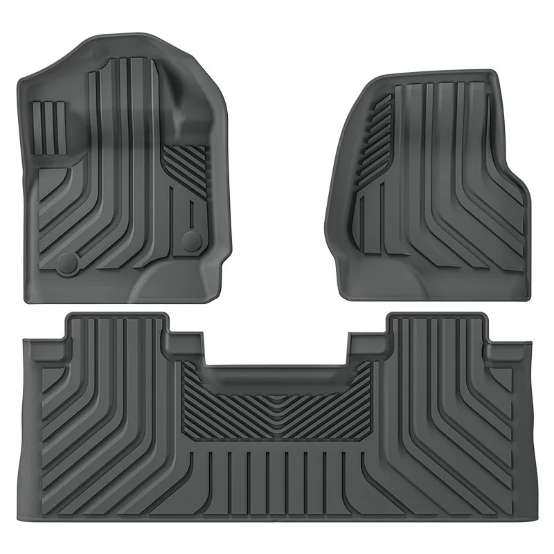 Geeignet für 17-24 Ford F250/F350 Autofußmatten, alle TPE spezielle, schmutzabweisende, wasserdichte Fußmatten.