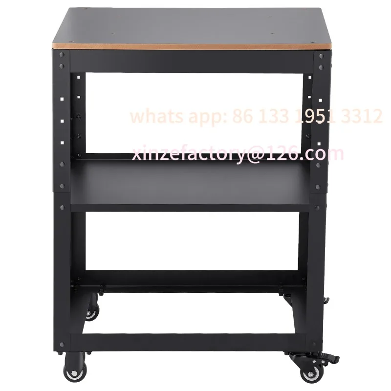 Customizable100lbs Heavy Loads 3-Gear Adjustable Height & Movable Casters&Storage Space for Pla SucceBuy Thickness Planer Stand