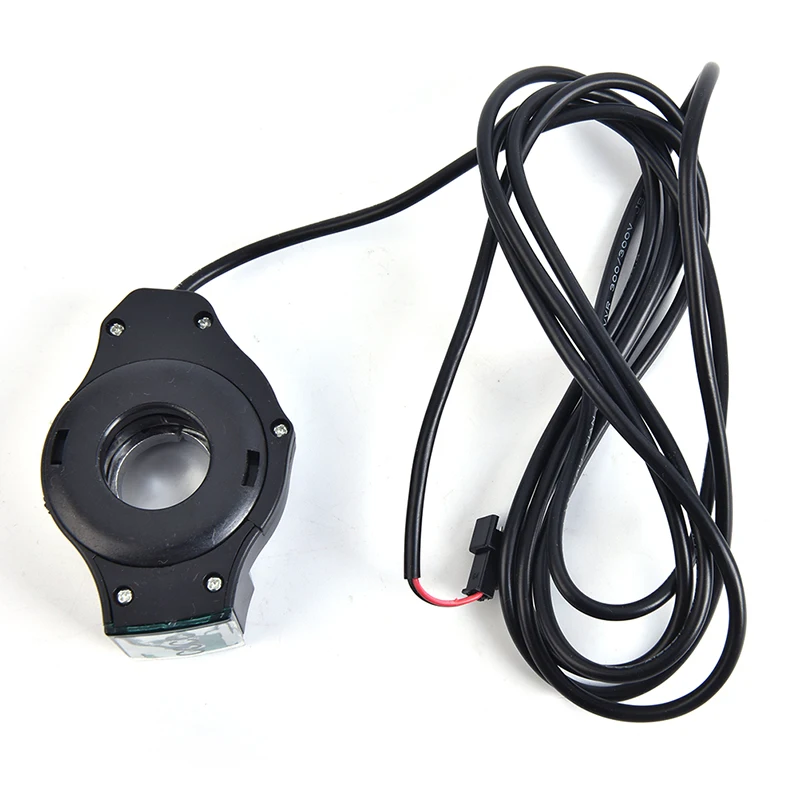 New-Display Switch Power With Key Lock Bike Finger Thumb Throttle Electric Bicycle Thumb Throttle Voltmeter Digital Voltage image 2
