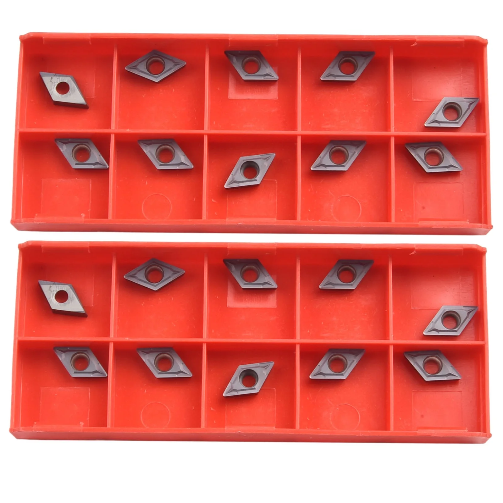 

DCMT Carbide Inserts Carbide Inserts - DCMT070204 - DCMT21 51 - VP15TF For Stainless Steel Lathe Turning Tool Holder