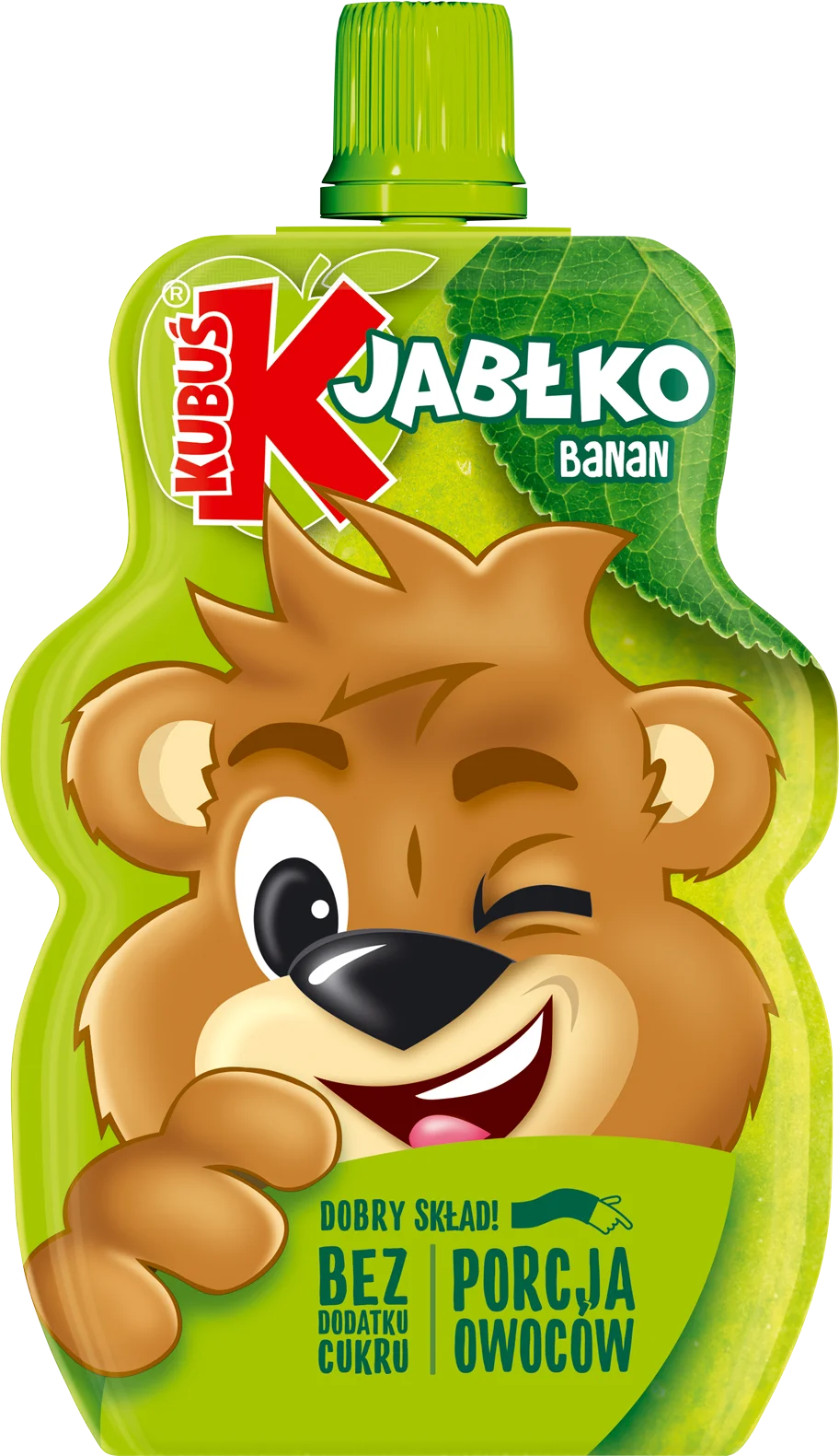 Kubuś Mus Jabłkowo-Bananowy 100g