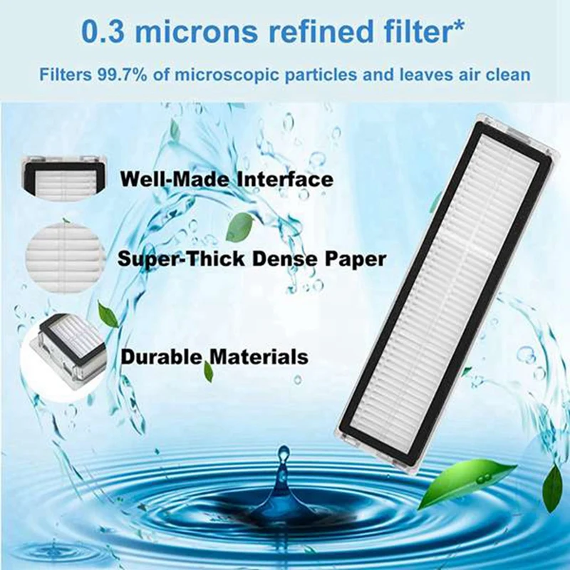 Voor Xiaomi Dreame Bot D9 Max D9 Robot Stofzuiger Accessoires Hepa Filter Hoofd Zijborstel Mop Doeken Vervanging