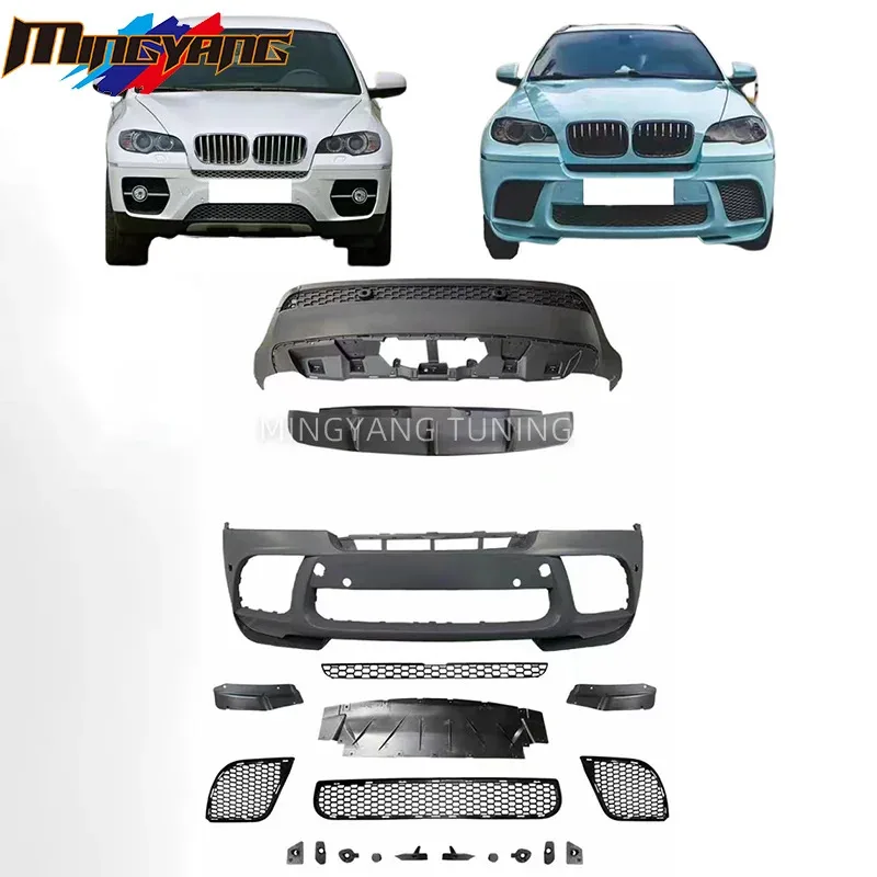 

Modification PP Plastic MP Style Car Bumpers Headlight M Peormance Kit Upgrade X6 Accessories Body Kit for X6 E71 Bodykit