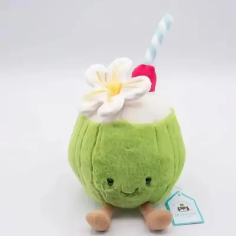 15cm Kokosowa JELLYCAT i Pluszowa Lalka Kot Prezent Urodzinowy Zabawka Śliczny Uspokajający Towarzysz Pluszowa Lalka Zabawka Uspokajająca Prezent na Festiwal