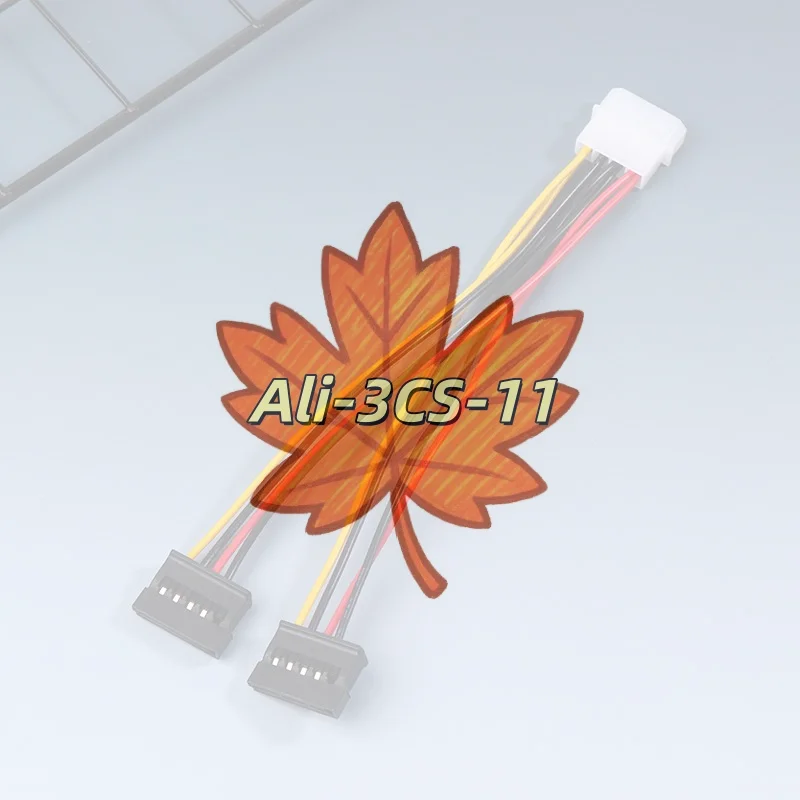 

Кабель-разветвитель питания DE — двойной SATA — адаптер Molex 4-контактный на 2x SATA Y для расширения питания жесткого диска, инструмент для обновления ПК