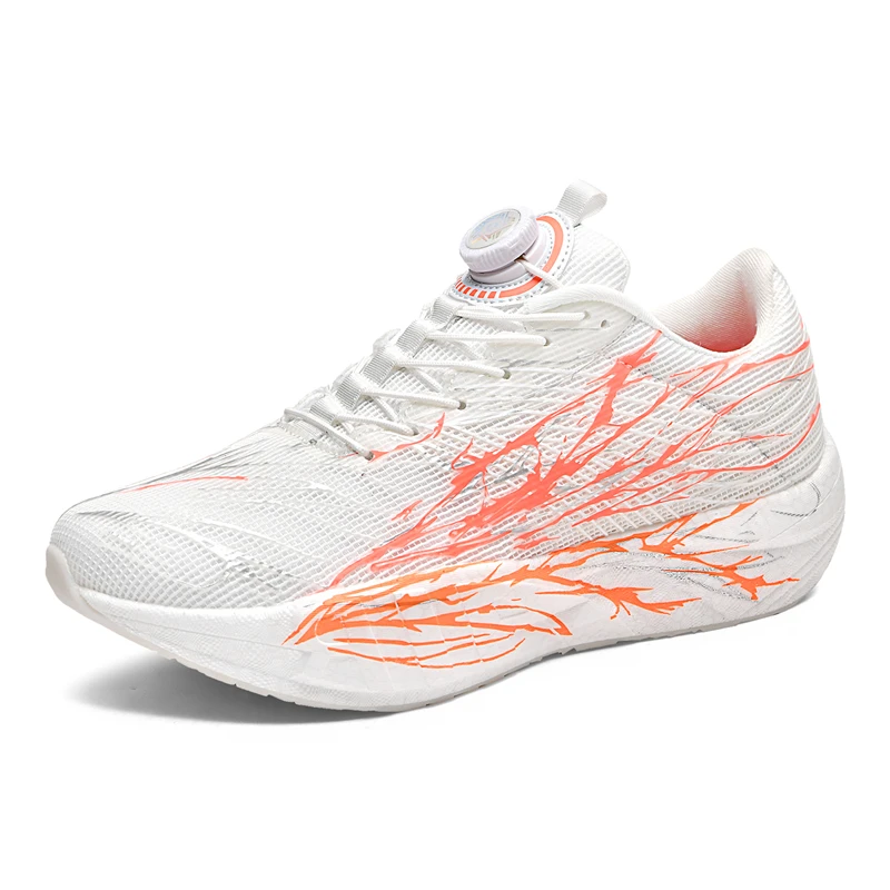 새로운 남성용 야외 스포츠 캔버스 신발 – 쿠셔닝과 지지력을 위한 두꺼운 밑창을 갖춘 가볍고 편안한 디자인. 하이킹에 이상적