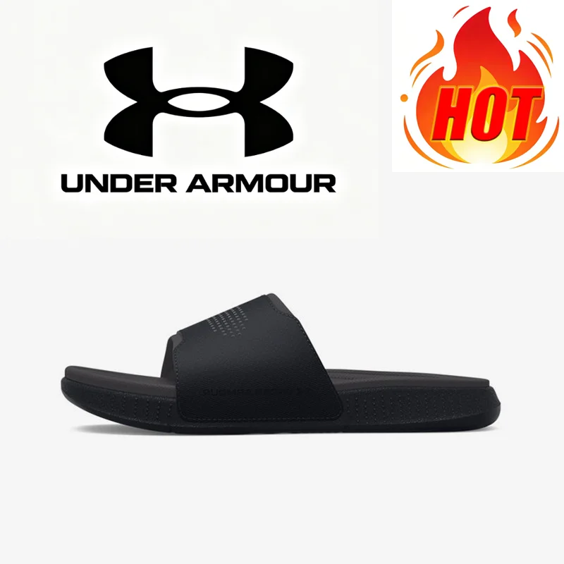 2026 Under Armour 3025044 001 Men Slides Comfortable Eva Cushion Soft Lining Sports Sandals