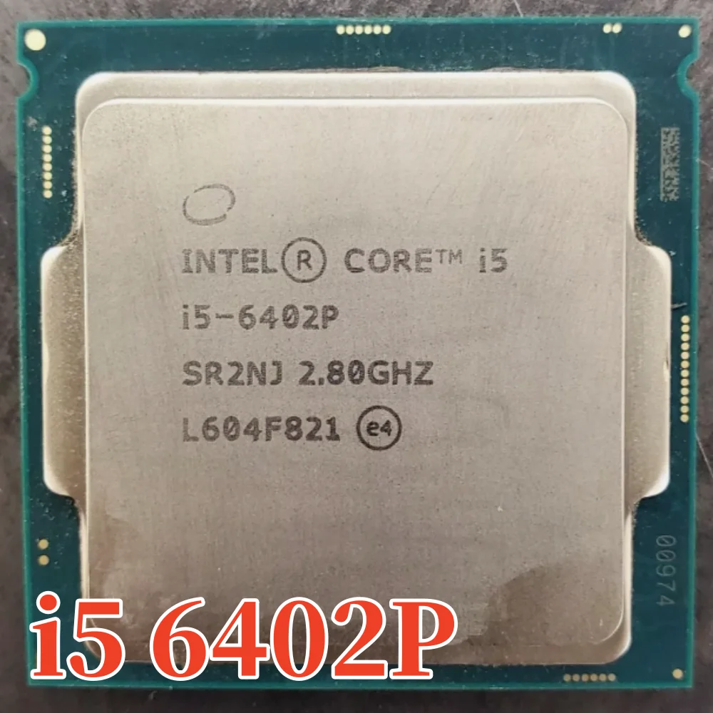 Original Intel Core processor i5 6402P Quad core 2.8GHz 6MB Cache i5-6402P LGA1151 CPU free shipping