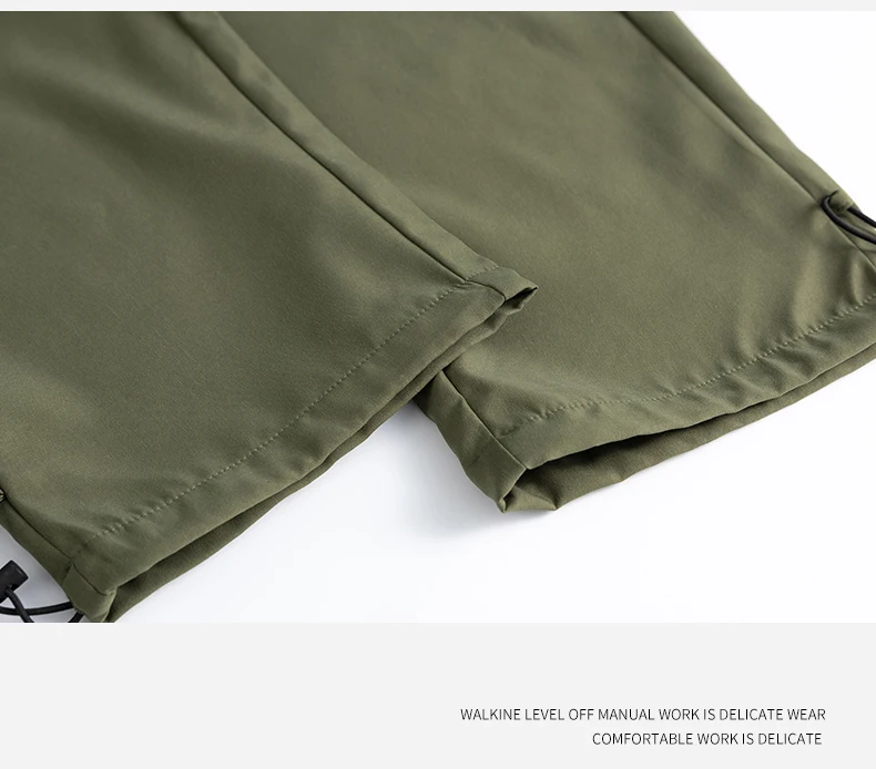 Frühling Herbst Casual Hose Mode Lose Bequeme Atmungsaktive Mehrere Taschen Cargo Lange Hosen Fitness Laufen Casual Hosen – Detail 9