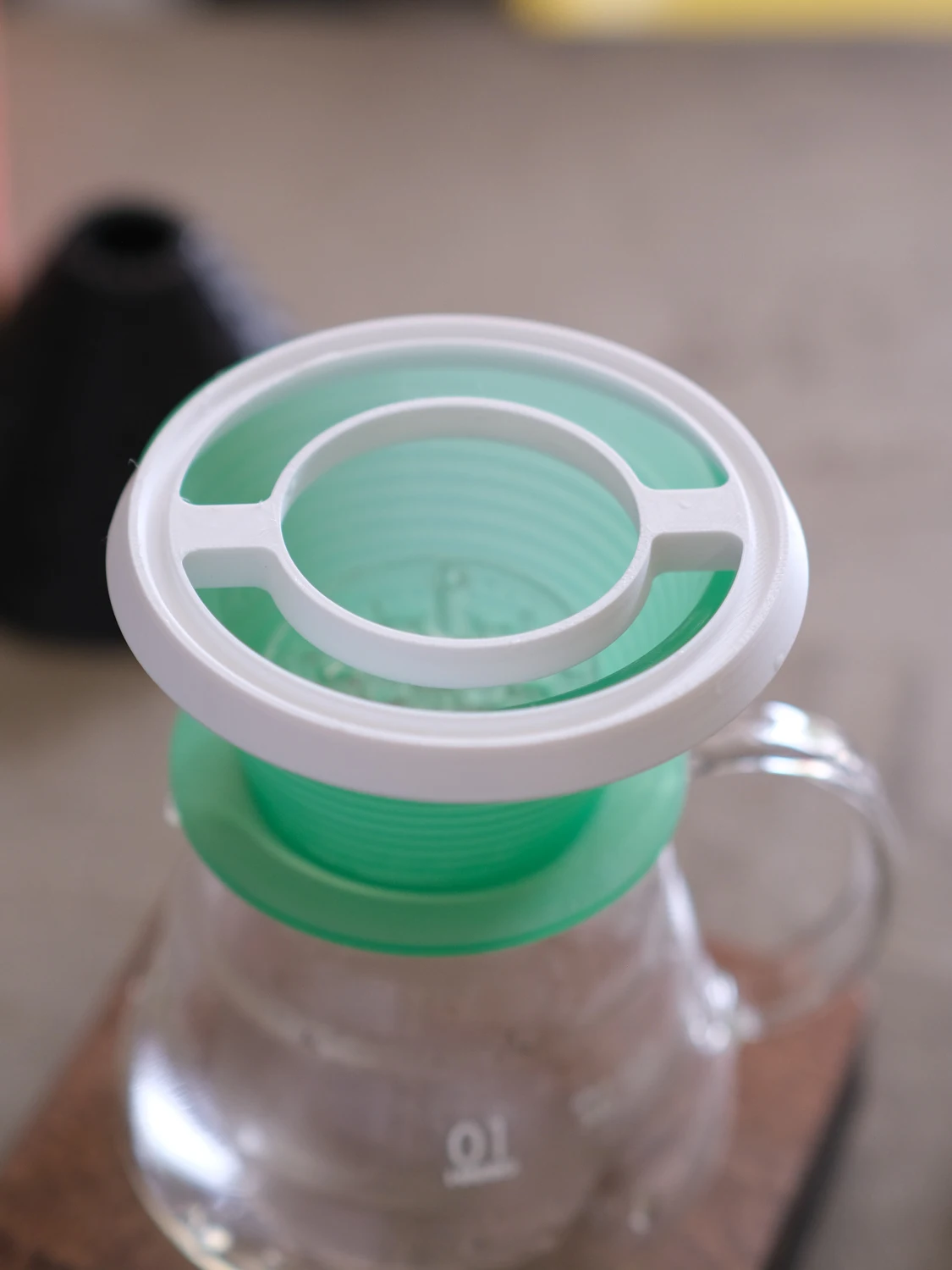 حامل رأس دش سولو ميلو مطبوع ثلاثي الأبعاد، حامل فلتر القهوة، حامل الأكواب، أدوات المطبخ، ملحقات أدوات المطبخ، أدوات صنع القهوة