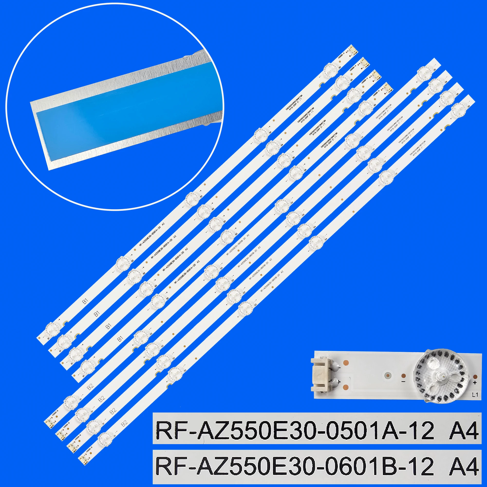 tira retroiluminacao led para ptv55u21 55uj620y 55lj5400 55g20 55g30 55g2a w55us 55e382w rf az550e300601b12 a4 01