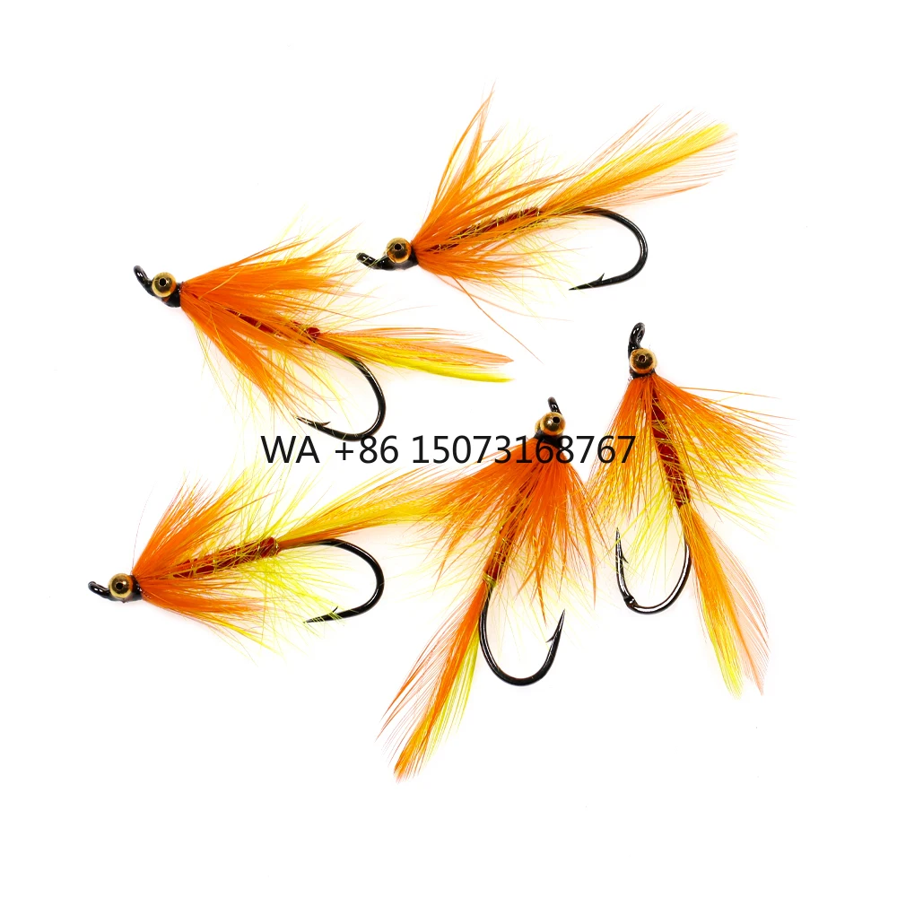 chaine-de-perles-en-metal-yeux-saumon-mouches-bar-brochet-mouche-coq-selle-hackle-mouches-humides-pour-truite-peche-leurres-appats