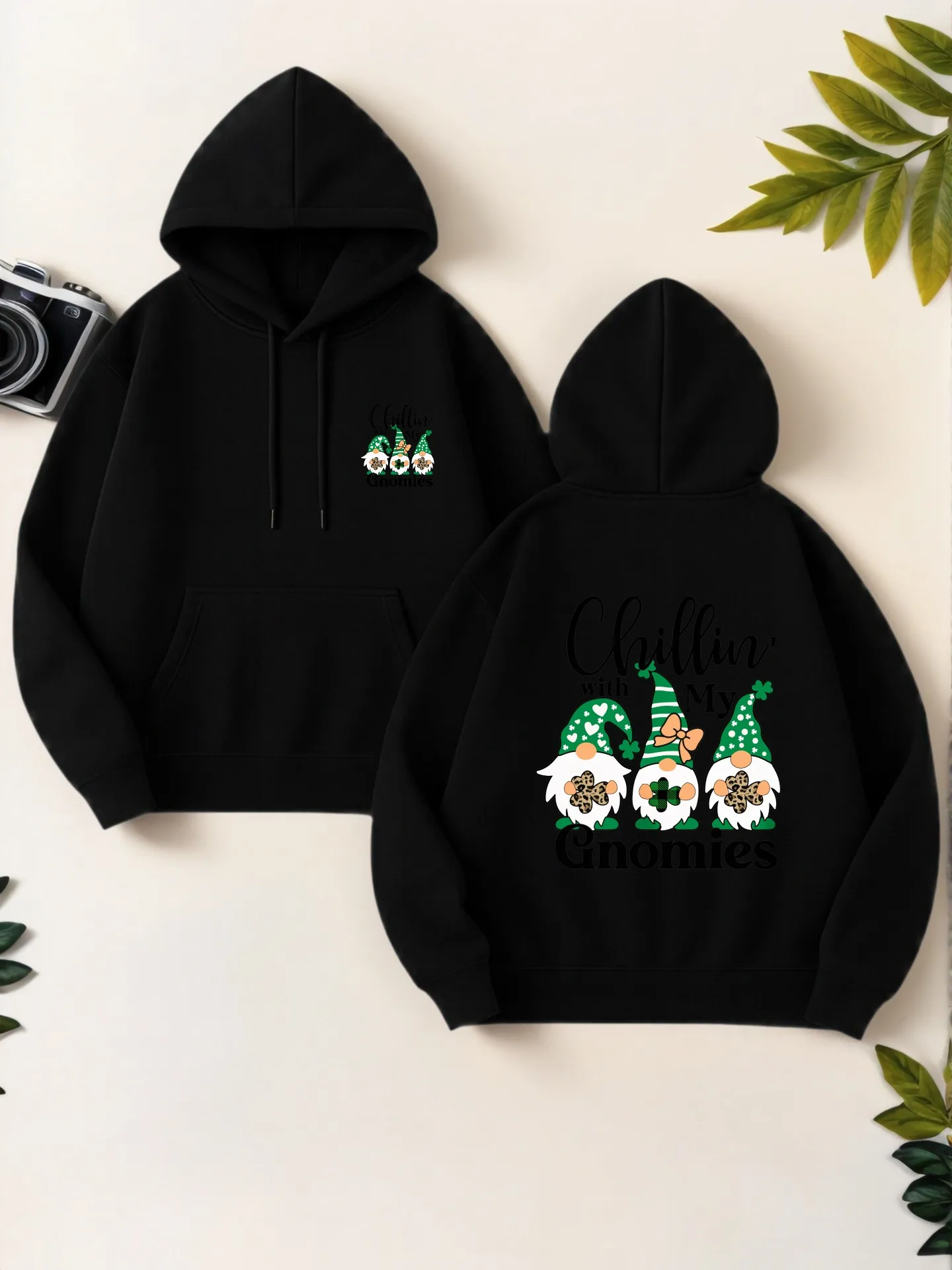 

Graphic Hoodie Women, Cute Print, Casual Aesthetic, Fleece Lined, Casual Everyday Wear, For Teens