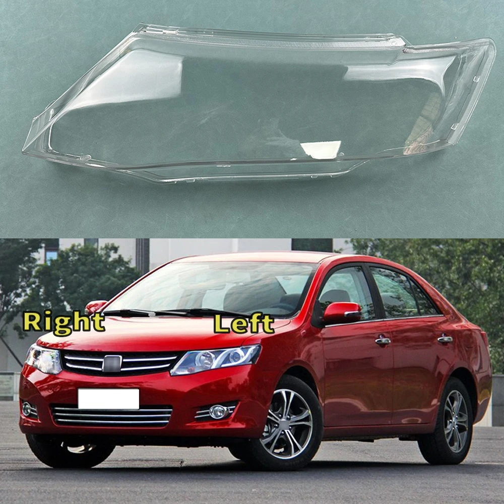 For Zotye Z300 2012 2013 Front Headlight Cover Transparent Lamp Shade Headlamp Shell Lens Plexiglass Replace Original Lampshade