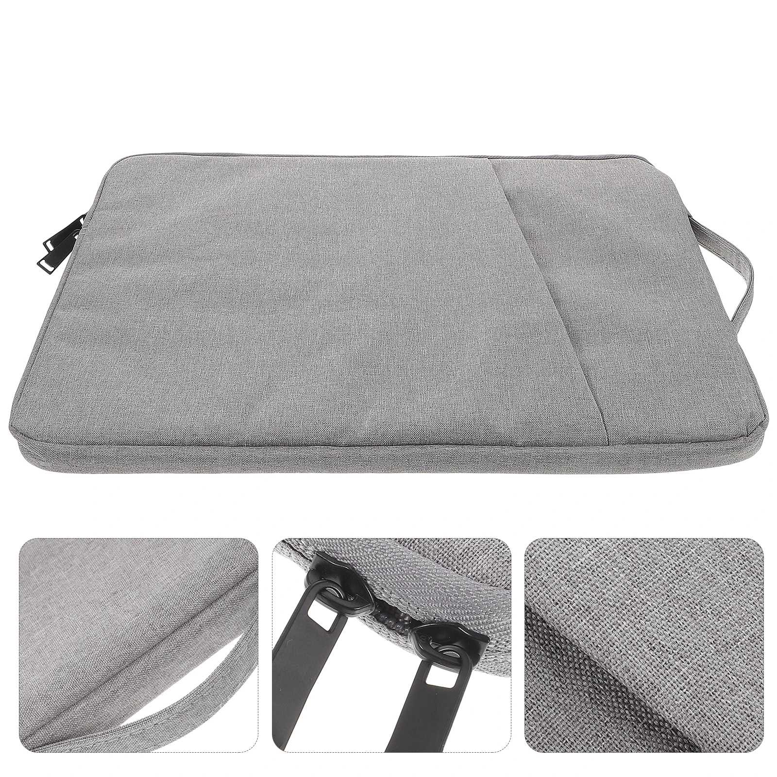 

Laptop Bag Notebook Protective Cover Carrying Case Outdoor Sleeve Polyester Material Durable Zipper Handle Practical Holder