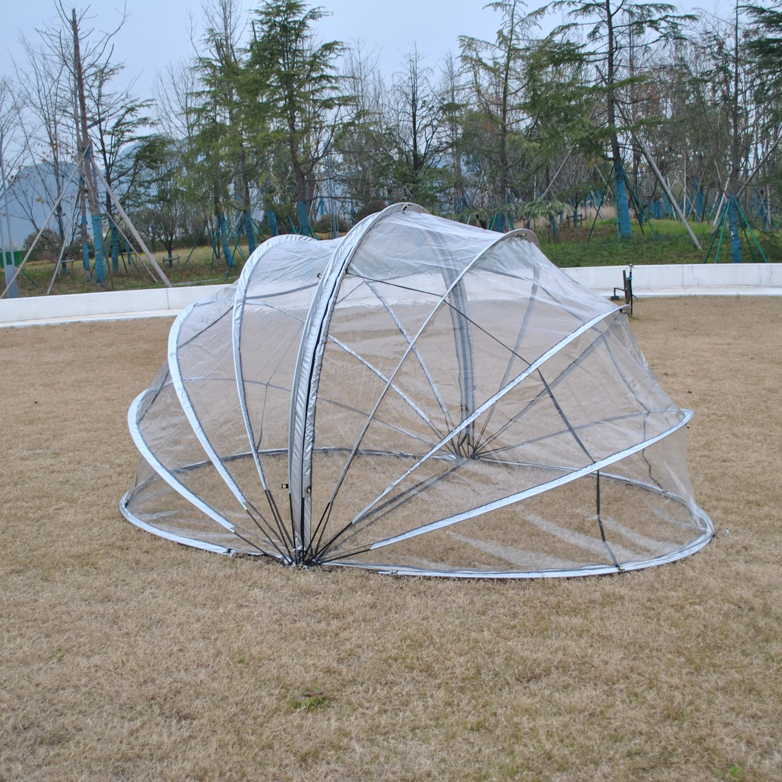 Unique Bubble House Garden Plant Planting Tent, CZX-696 Greenhouse Large PVC Transparent Plant Storage Warm Tent, Camping Suppli