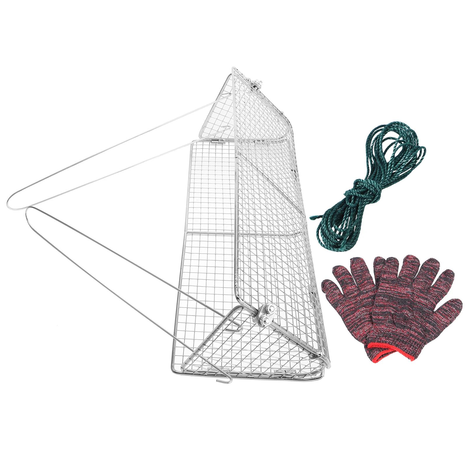 

Sand Sifter Stainless Steel Mesh Foldable Sieve Beach Sand Crab Catcher Portable Crabbing Net Lightweight Durable Easy Storage