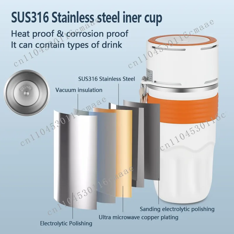 New Portable Fast Cooling and Heating Cup, Intelligent Cooling and Heating Cup for Home Use