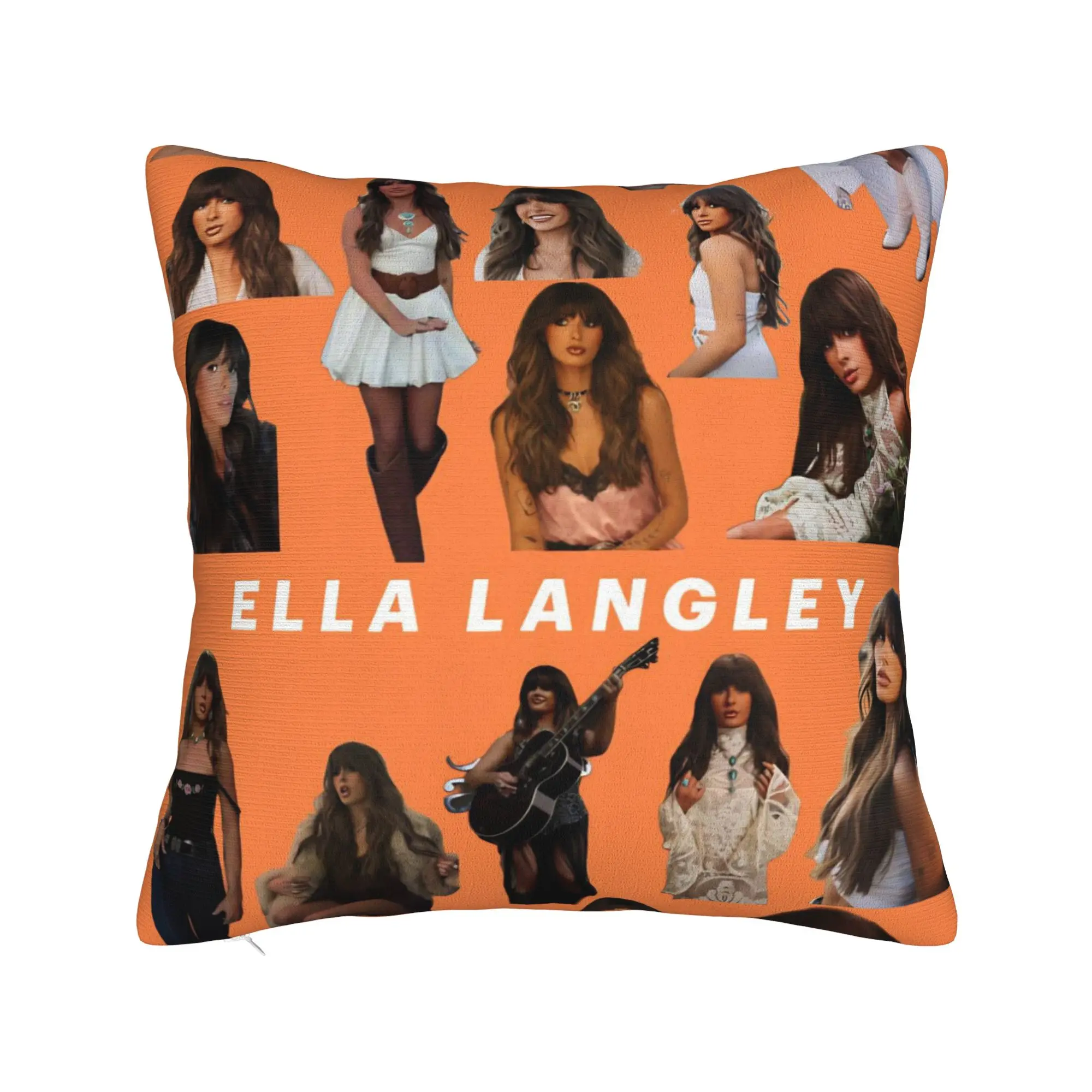 Decorative Pillow Cover Ella Langley Tour 2026 Merchandise Car  Throw Pillow Case Cover Drop Shipping Multiple Sizes