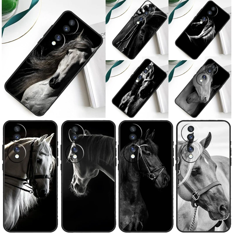 Black White Horse C… - image