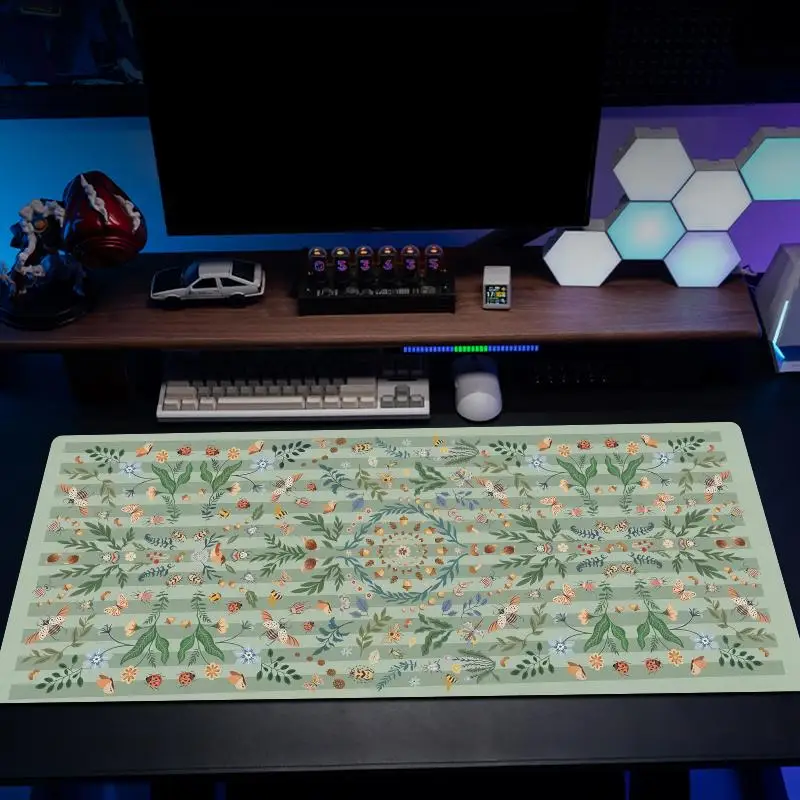 

Persian Carpet Mysterious Retro Mouse Pad Pc Gamer Mousepad Rubber Mouse Mat Gaming Speed Keyboard Pads Office Rubber Desk Mat