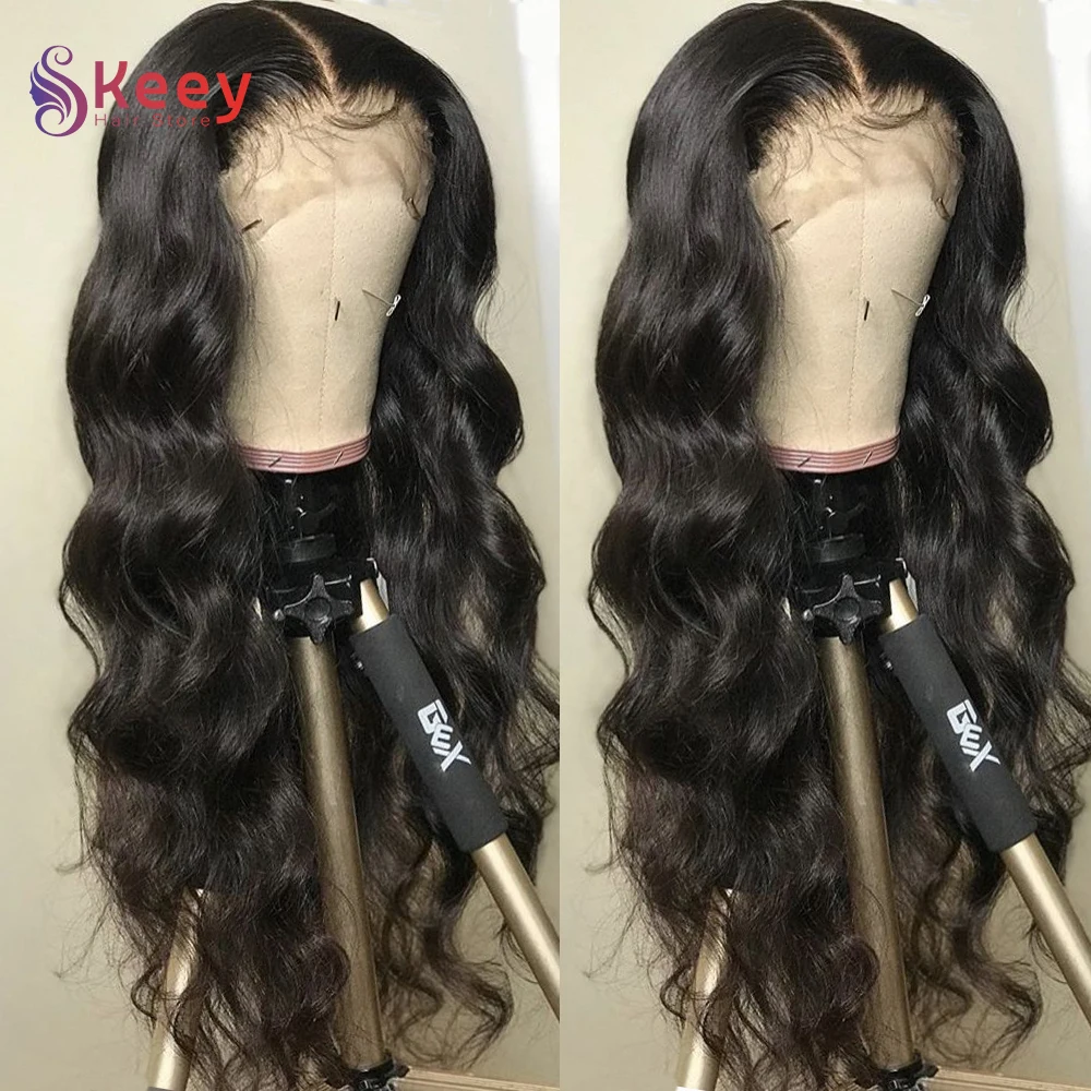 30インチ ボディウェーブ人毛ウィッグ 200高密度 13x6 HDレースフロントウィッグ 100%人毛ウィッグ ウォーターウェーブウィッグ ブラジル人毛