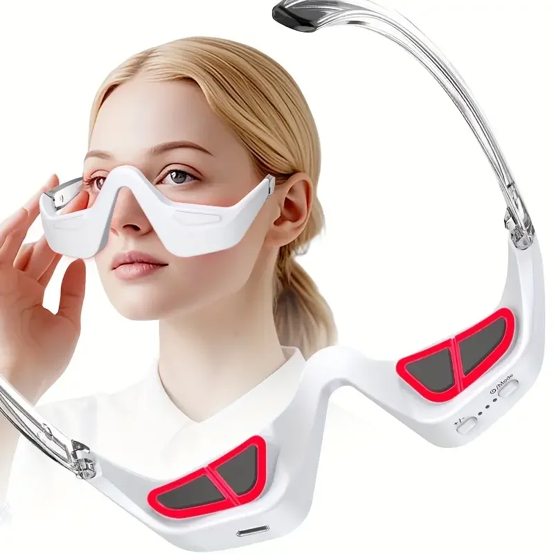 

EMS Eye Massager, Portable Home Use Eye Massager With Ergonomic Design, Health Eye CareDevice, Ideal Gift For Friends And Girlfr