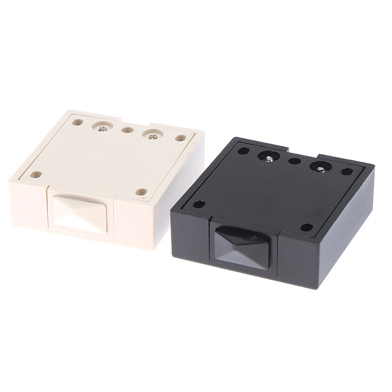 1pc Automatic Reset Switch Wardrobe Cabinet Light Switch Door Control Switch For Home Furniture Cabinet Cupboard Light Switch