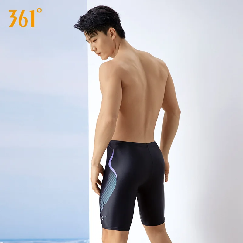 

361°Men Professional WaterProof Surfing Quick-Drying Swim Trunks Sun Protection Competitive Beach Shorts Bathing Boxer Briefs