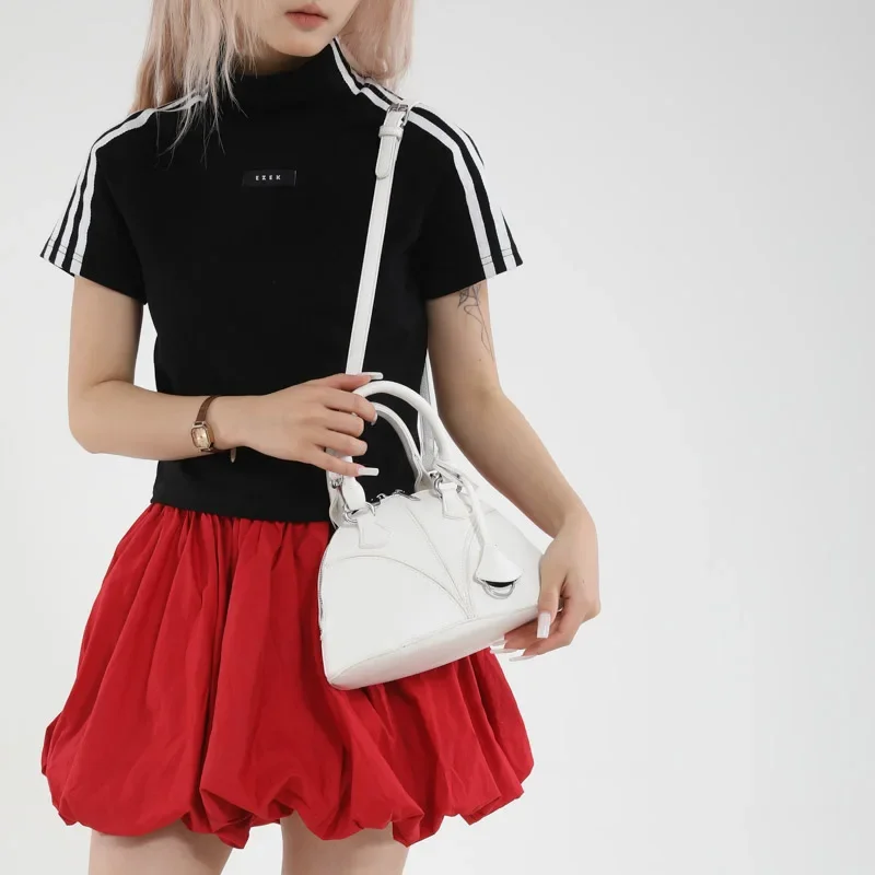

Designer Chic Diaper Bag Women's Elegant Crossbody Handbag Luxury Leather Tote Minimalist Vintage With Unique Letter Logo