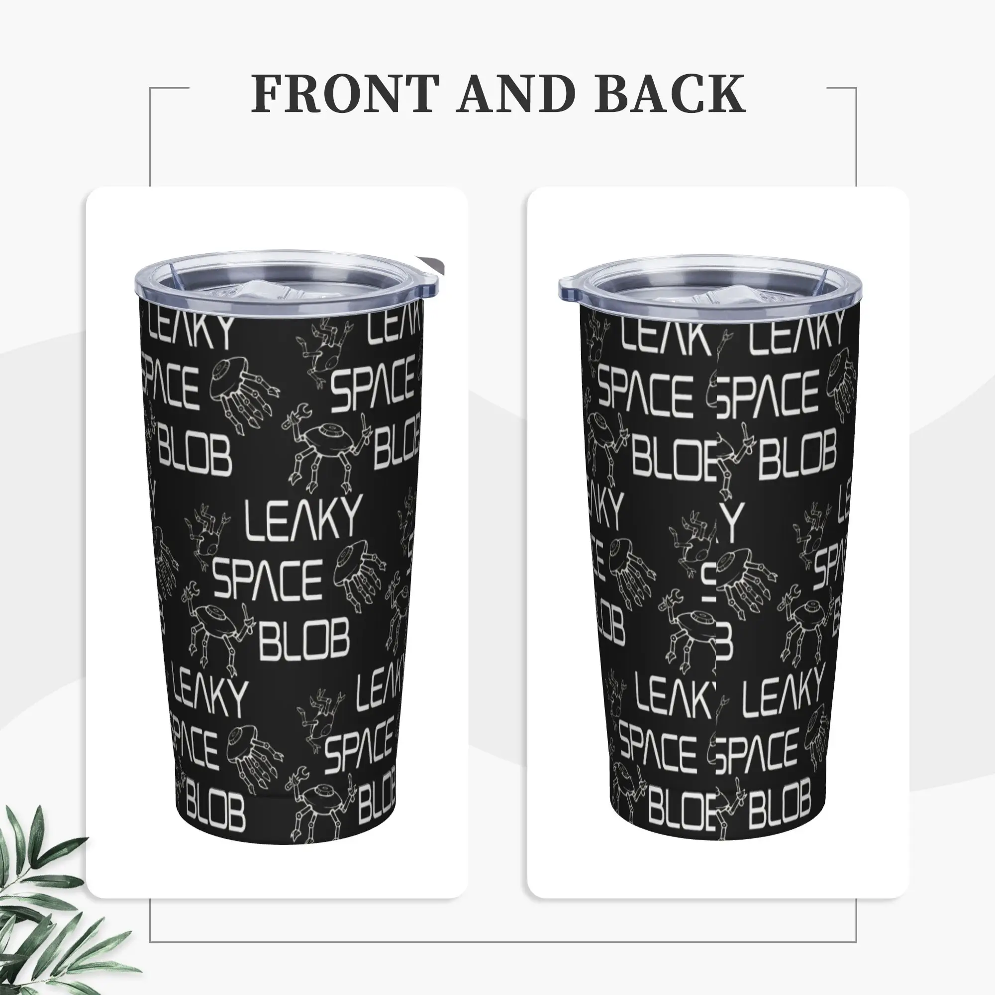 Project Hail Mary - LEAKY SPACE BLOB Tumbler Vacuum Insulated  Coffee Cups with Lid Straw School Mugs Water Bottle, 20oz