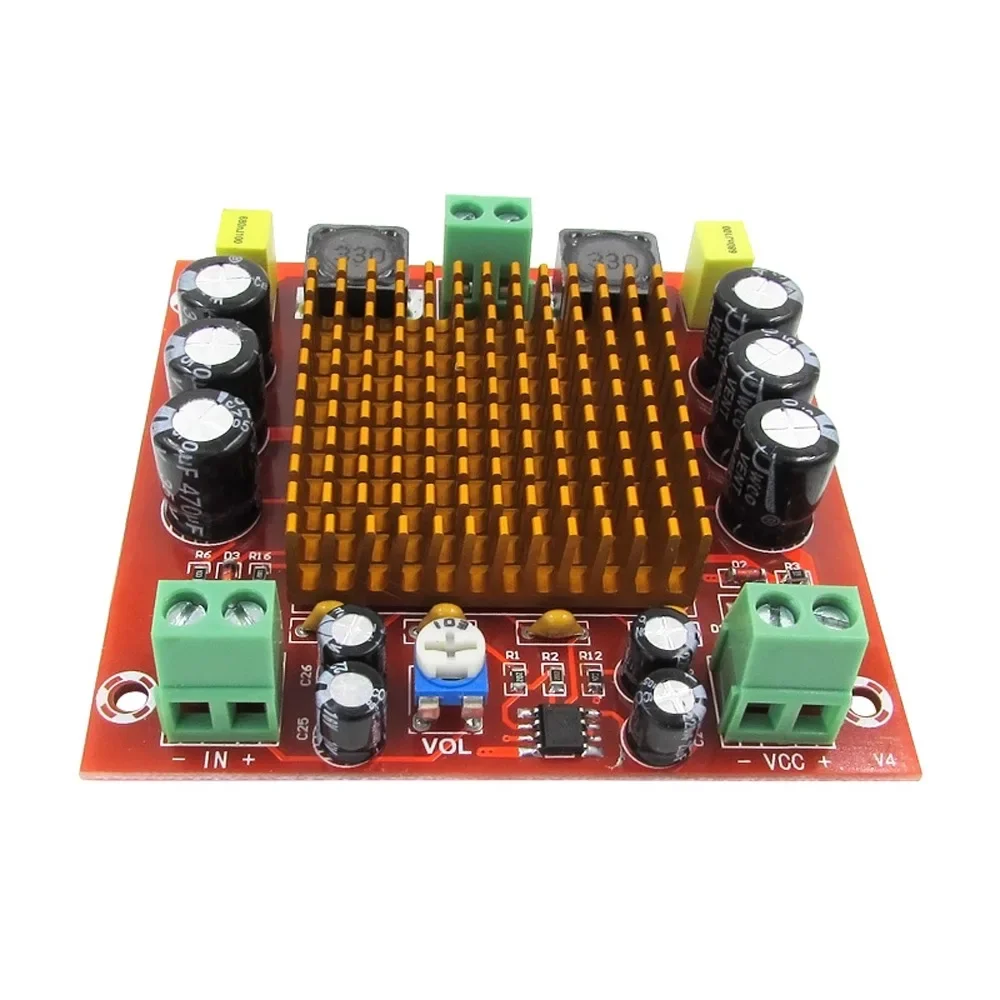 150W Mono Channel Digital 3116 Power Audio Amplifier Board Preamplifier NE5532 Class D DC12-24V Subwoofer